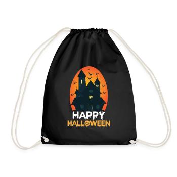 Tenue joyeuse d’Halloween pour le 31 octobre - Sac de sport léger - noir - Devant