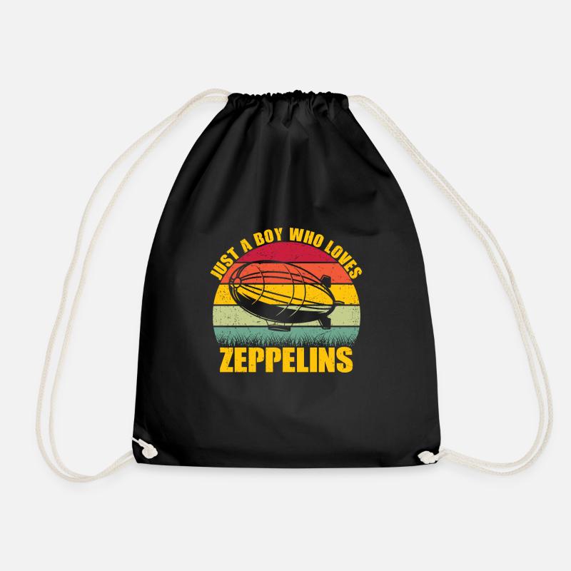Zeppelin - Turnbeutel - Schwarz