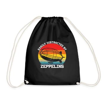 Zeppelin - Sac de sport léger - noir - Devant