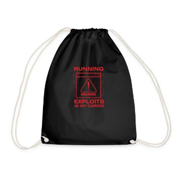 Hacker Programmeur Développeur Informatique - Sac de sport léger - noir - Devant
