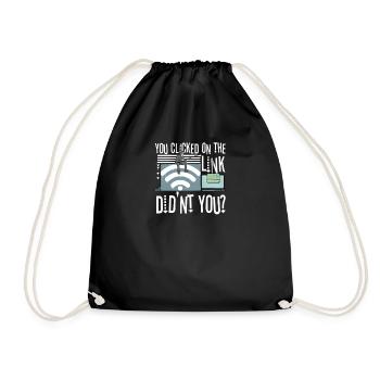 Hacker Programmeur Développeur Informatique - Sac de sport léger - noir - Devant