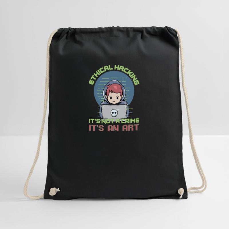 Hacker Programmer Developer Computer Science Drawstring Bag