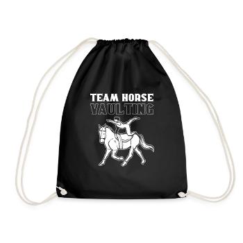 Team Horse Quarter -Horse Riding Horse Farm - Sac de sport léger - noir - Devant