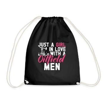 Oilfield - Drawstring Bag - black - Front