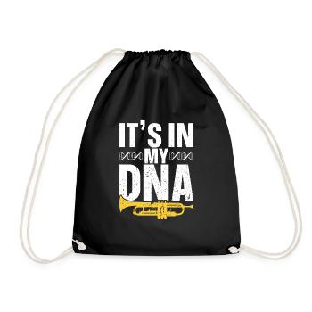Trumpet - Drawstring Bag - black - Front