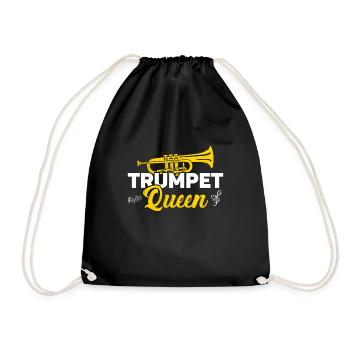Trompette - Sac de sport léger - noir - Devant