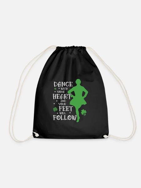 Danse irlandaise - Sac de sport léger - noir