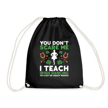 Irish Dance - Drawstring Bag - black - Front