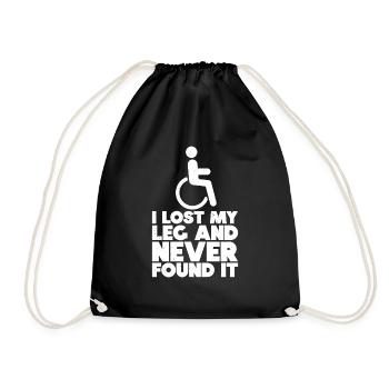 Fauteuil roulant - Sac de sport léger - noir - Devant