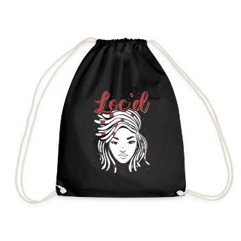 C’est The Locs For Me - Afro Hair Black American - Sac de sport léger - noir - Devant