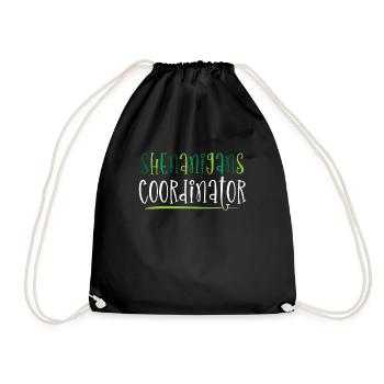 Coordonnatrice de Shenanigan’s de Merry St. Patrick’s - Sac de sport léger - noir - Devant