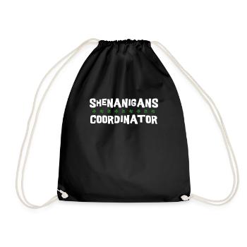 Coordonnatrice de Shenanigan’s de Merry St. Patrick’s - Sac de sport léger - noir - Devant