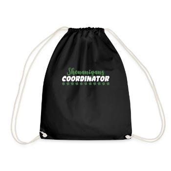 Coordonnatrice de Shenanigan’s de Merry St. Patrick’s - Sac de sport léger - noir - Devant