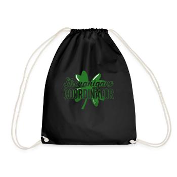 Coordonnatrice de Shenanigan’s de Merry St. Patrick’s - Sac de sport léger - noir - Devant