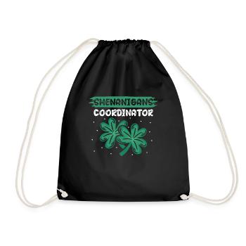 Coordonnatrice de Shenanigan’s de Merry St. Patrick’s - Sac de sport léger - noir - Devant