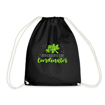 Coordonnatrice de Shenanigan’s de Merry St. Patrick’s - Sac de sport léger - noir - Devant