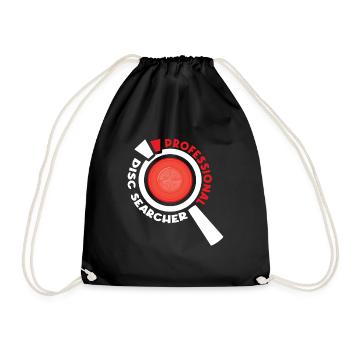 Professional Disc Searcher - Drawstring Bag - black - Front