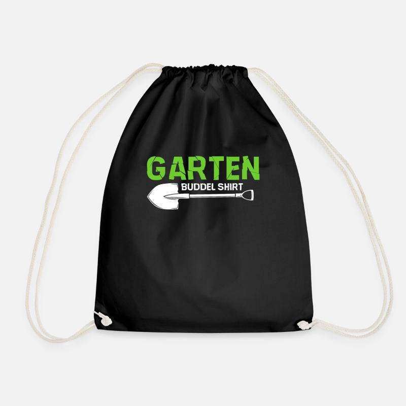 Garten Buddel - Turnbeutel - Schwarz