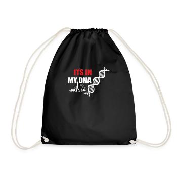 Gardener Accessories Garden Motif - Drawstring Bag - black - Front