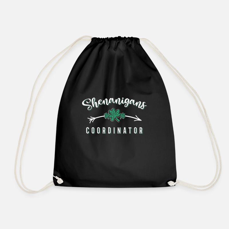 Shenanigans Koordinator Lustiger St. Patricks - Turnbeutel - Schwarz