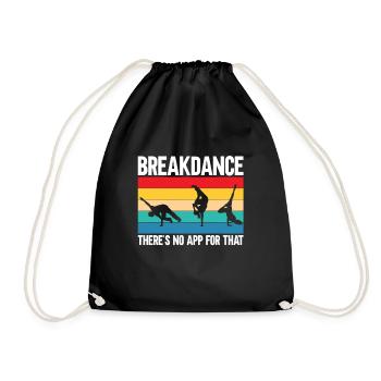 Break Dancing - Drawstring Bag - black - Front