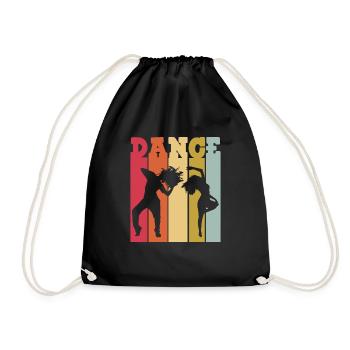 Break Dancing - Drawstring Bag - black - Front