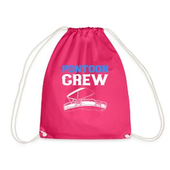 Équipage ponton pour la navigation de ponton. - Sac de sport léger - fuchsia - Devant