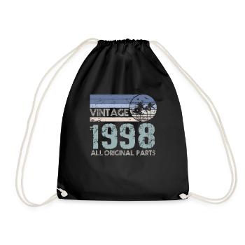 Edition Limitée Millésime 1998 - Sac de sport léger - noir - Devant