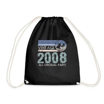 Edition Limitée Millésime 2008 - Sac de sport léger - noir - Devant