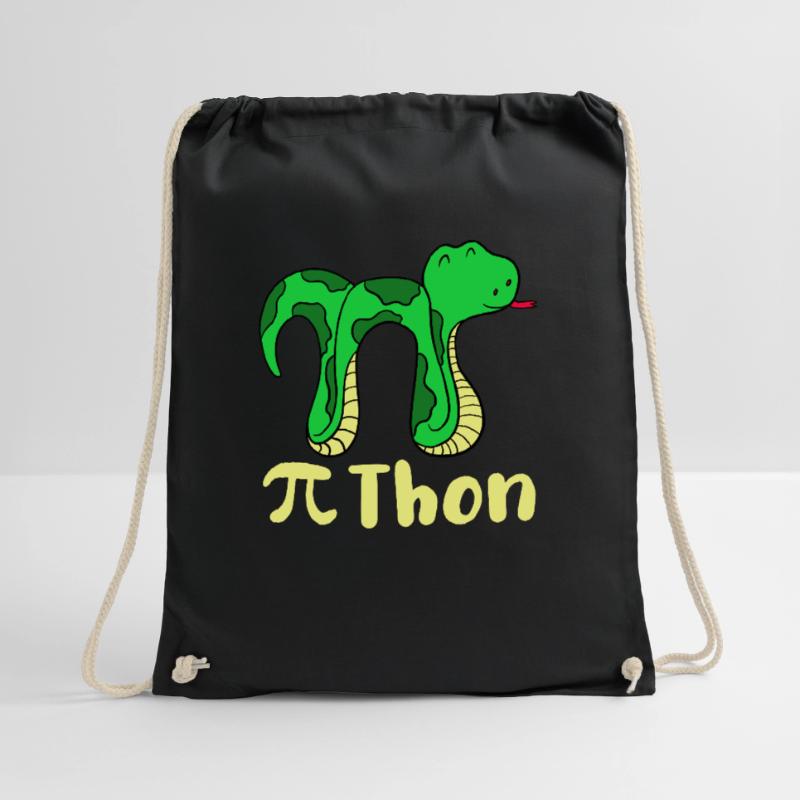 Drôle serpent pi jour math python science blague Sac de sport léger