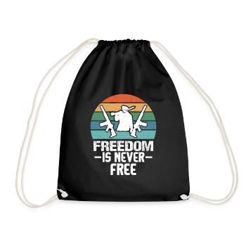 LA LIBERTÉ N’EST JAMAIS GRATUITE PISTOLET SUNSET GUN - Sac de sport léger - noir - Devant
