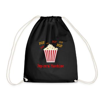 Popcorn Cinema Carnaval et Costume de Carnaval - Sac de sport léger - noir - Devant