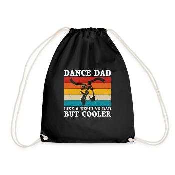 Ballet - Drawstring Bag - black - Front