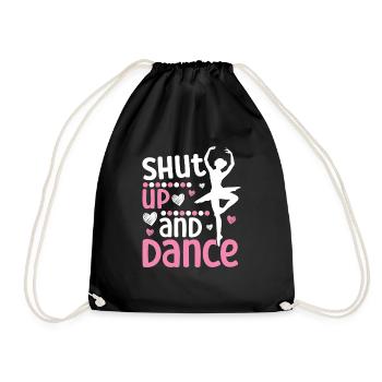 Ballet - Drawstring Bag - black - Front