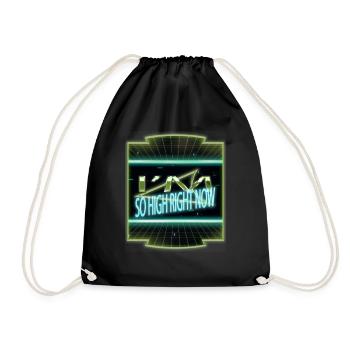 ciel nocturne astronomie génial joyeux dictons humour - Sac de sport léger - noir - Devant