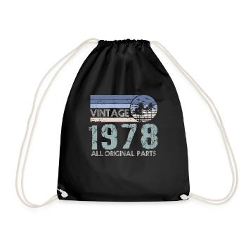 Edition Limitée 1978 Millésime - Sac de sport léger - noir - Devant