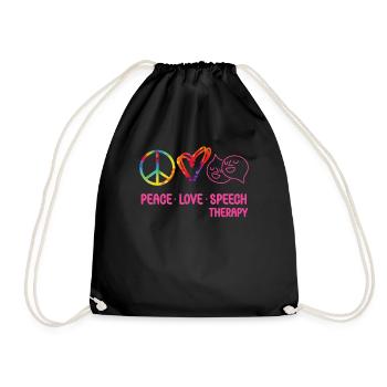Assistant orthophoniste - Sac de sport léger - noir - Devant