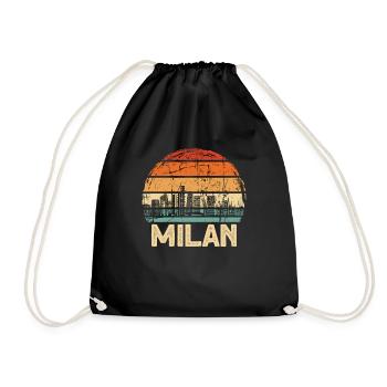 Cerf-volant - Sac de sport léger - noir - Devant