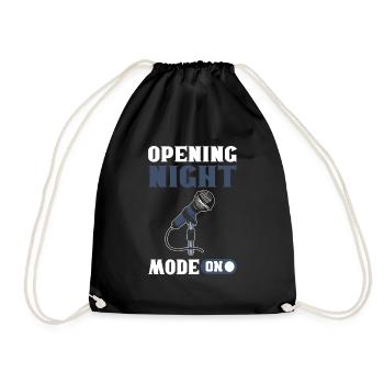 Mode nuit d’ouverture activé. Théâtre - Sac de sport léger - noir - Devant