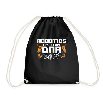 Ingénieur Robotique Robot Vintage - Sac de sport léger - noir - Devant