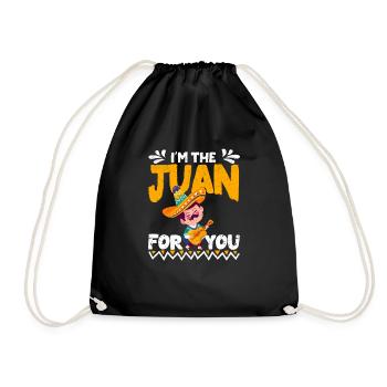 Je suis le Juan pour toi Cinco De Mayo Cinquième - Sac de sport léger - noir - Devant