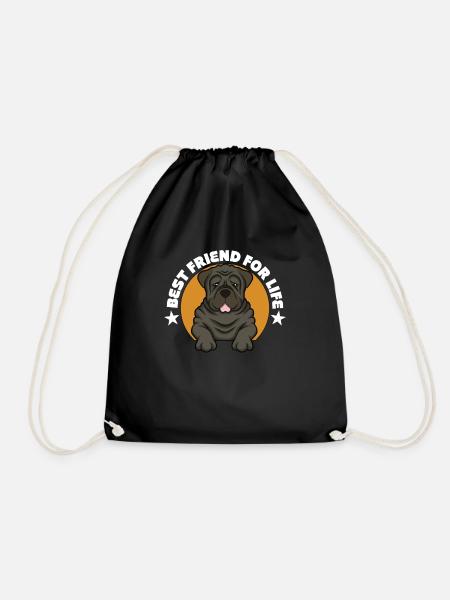 Chinese Shar Pei - Turnbeutel - Schwarz
