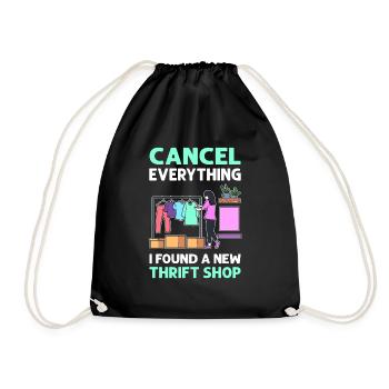 Toutes les annulations. J’ai trouvé une nouvelle occasion - Sac de sport léger - noir - Devant