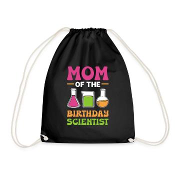 Mère du scientifique d’anniversaire. - Sac de sport léger - noir - Devant
