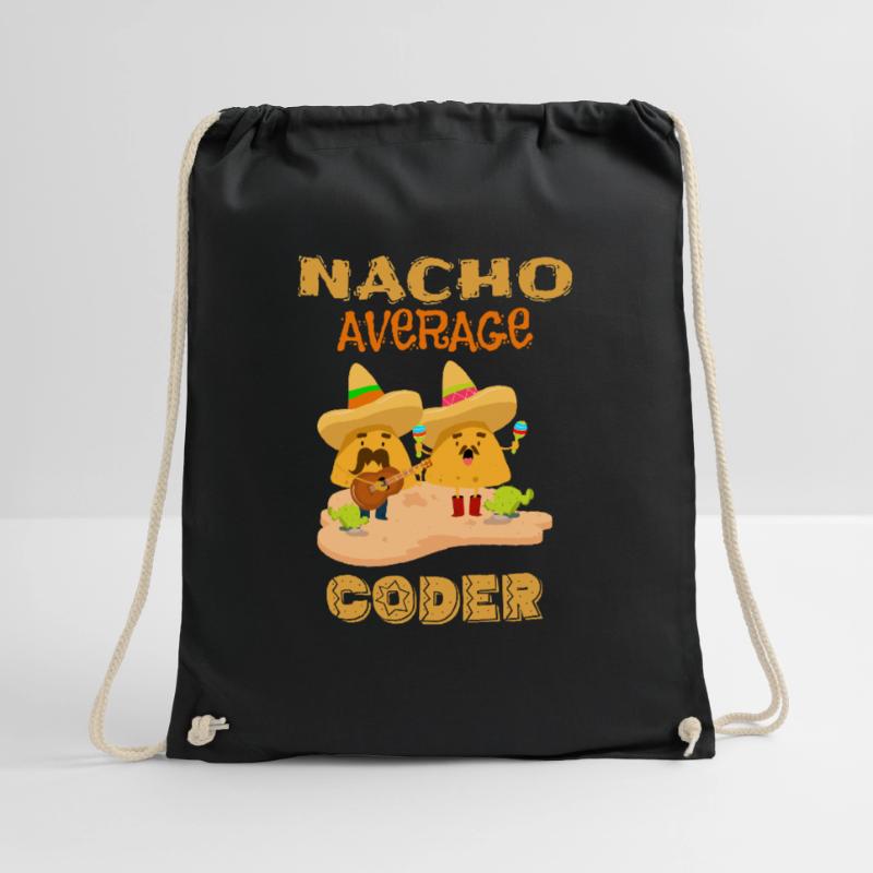 Nacho Codeur moyen Drôle de codage Humour Blague Sac de sport léger