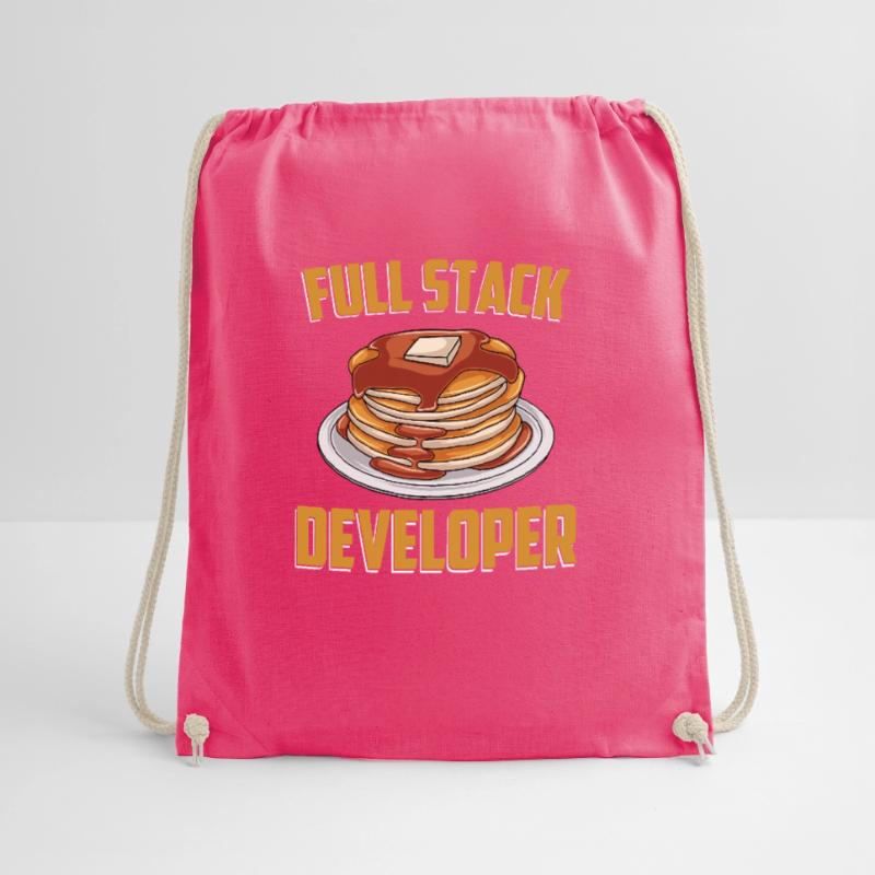 Full Stack Developer - Coder Science Programmer Drawstring Bag