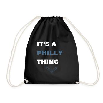 C’EST UNE CHOSE DE PHILLY - C’est une chose de Philadelphie - Sac de sport léger - noir - Devant