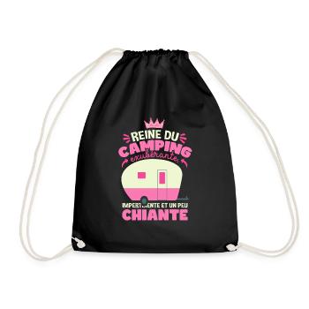 Reine Du Camping - Sac de sport léger - noir - Devant