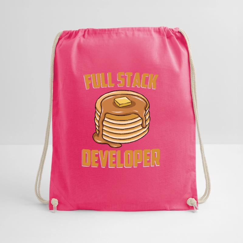 Full Stack Developer - Computer Coder Programmer Drawstring Bag