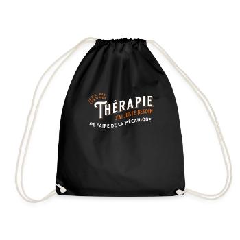 Mécanicien idée cadeau pour Garagiste mécanique - Sac de sport léger - noir - Devant
